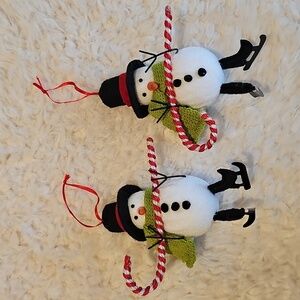 $FREE w/ Purchase: Snowman Christmas Tree Ornaments